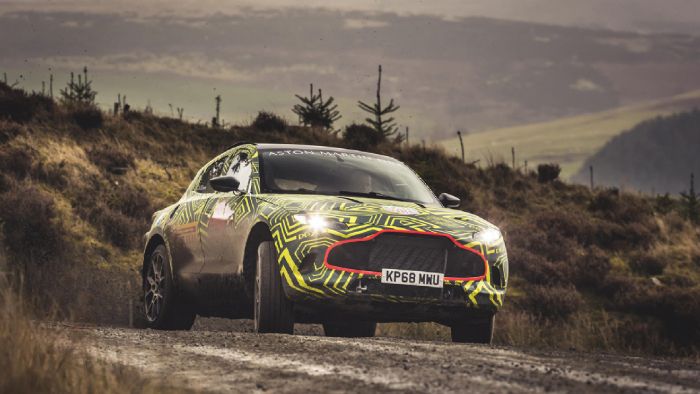 Σε δοκιμές η Aston Martin DBX (+vid)